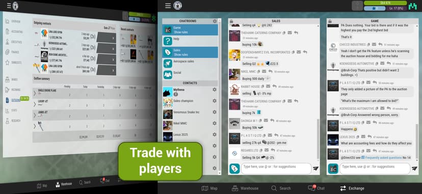 Sim Companies: MMO Tycoon screenshot 5 - screenshot