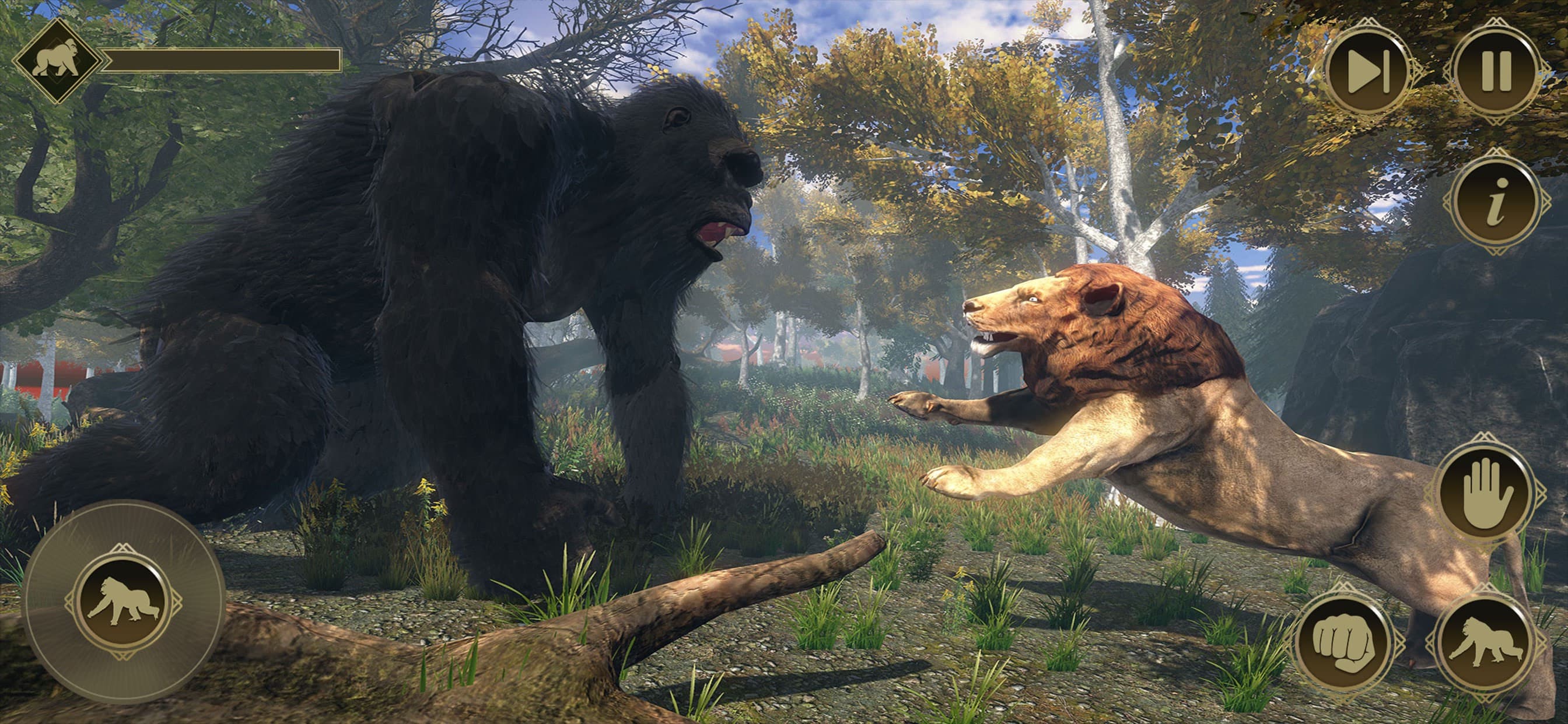 Angry Gorilla Monster Hunt Sim screenshot 4 - screenshot