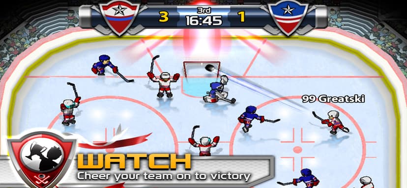 Big Win Hockey screenshot 1 - screenshot