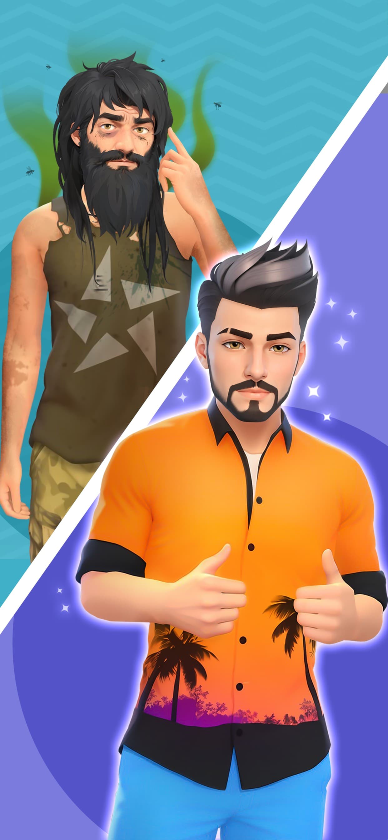 Hair Tattoo: Barber Shop Game screenshot 1 - screenshot
