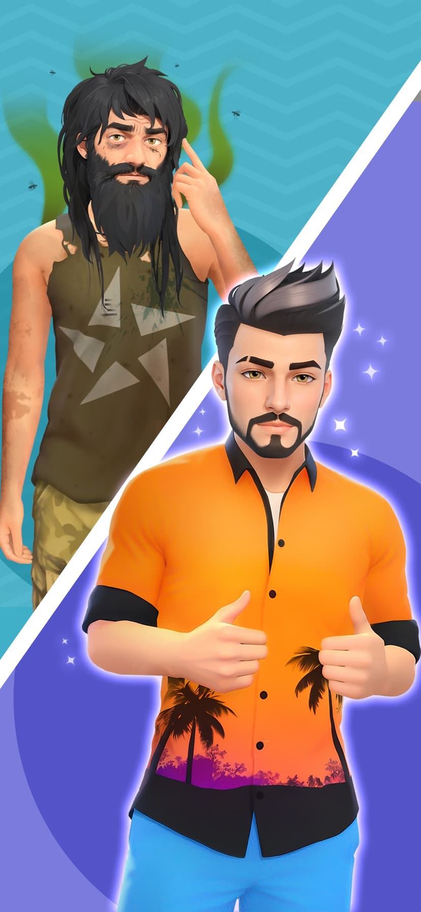 Hair Tattoo: Barber Shop Game screenshot 1 - screenshot