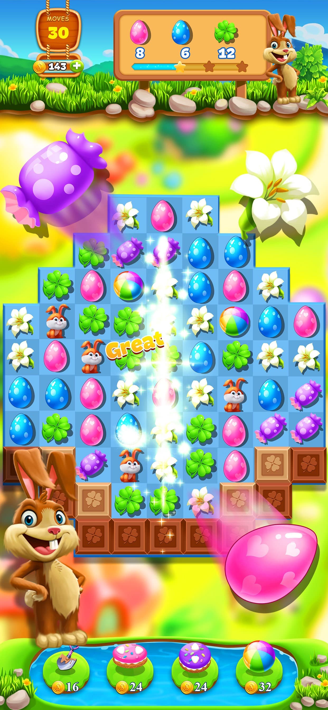 Easter Swap - Coloring Holiday screenshot 3 - screenshot