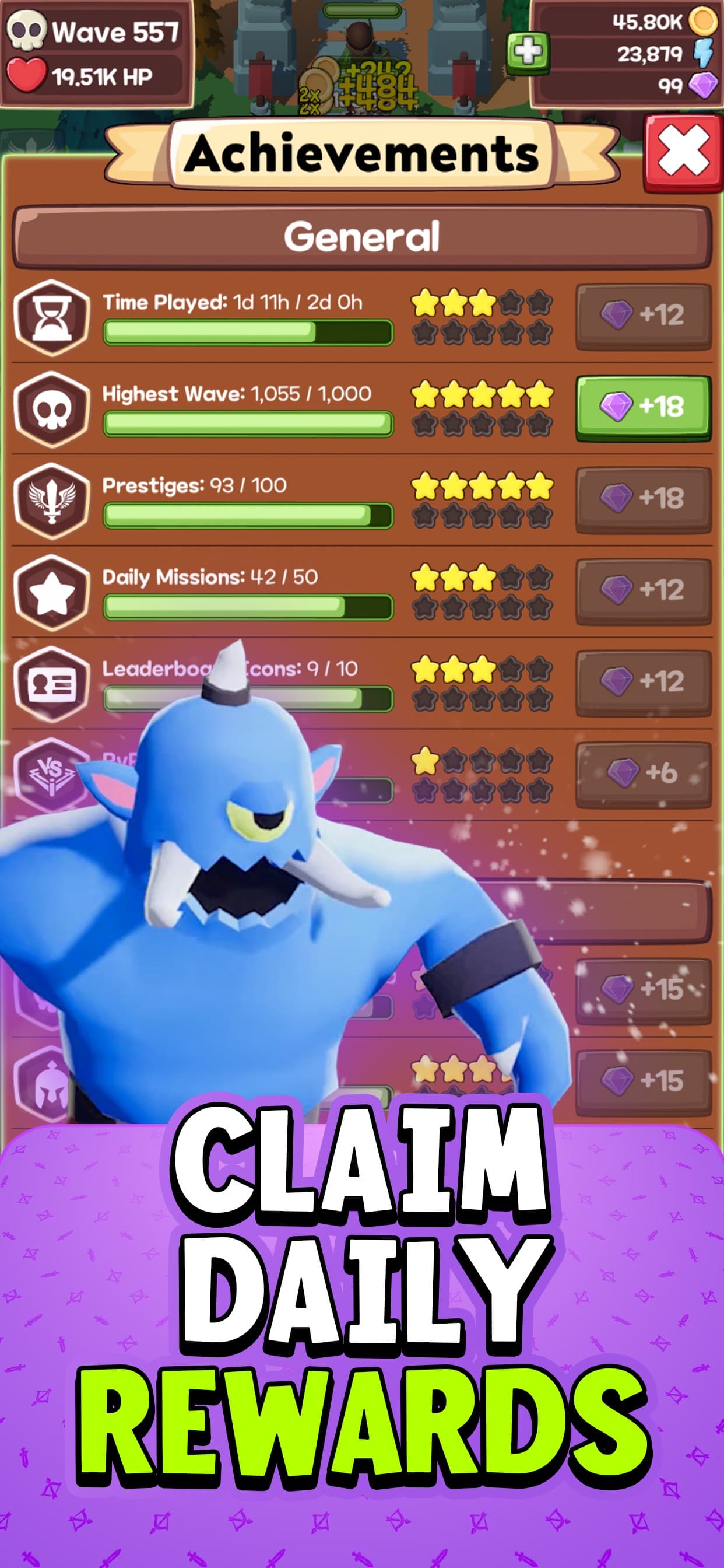 Idle Monster TD: Tower Defense screenshot 5 - screenshot