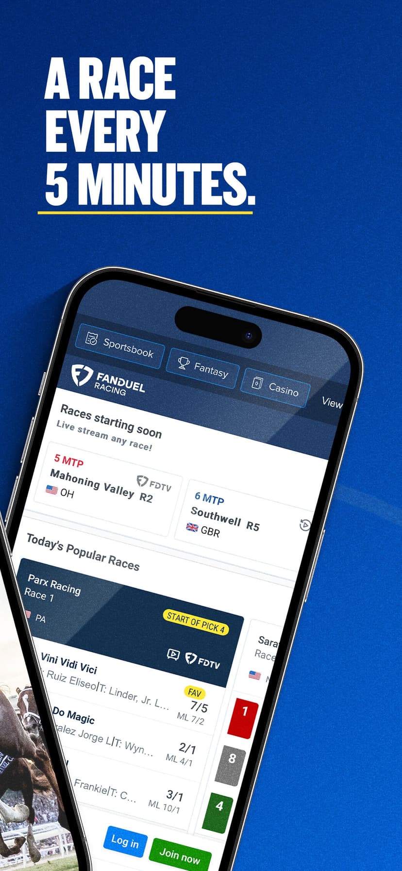 FanDuel Racing - Bet on Horses screenshot 4 - screenshot