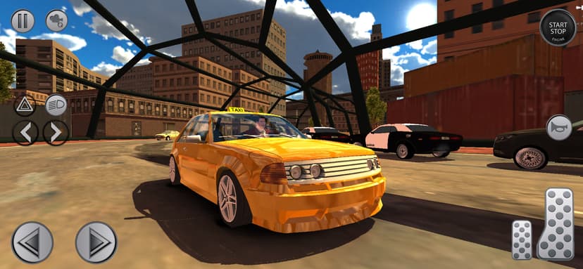 Grab City Taxi: Car Games 3D screenshot 10 - screenshot
