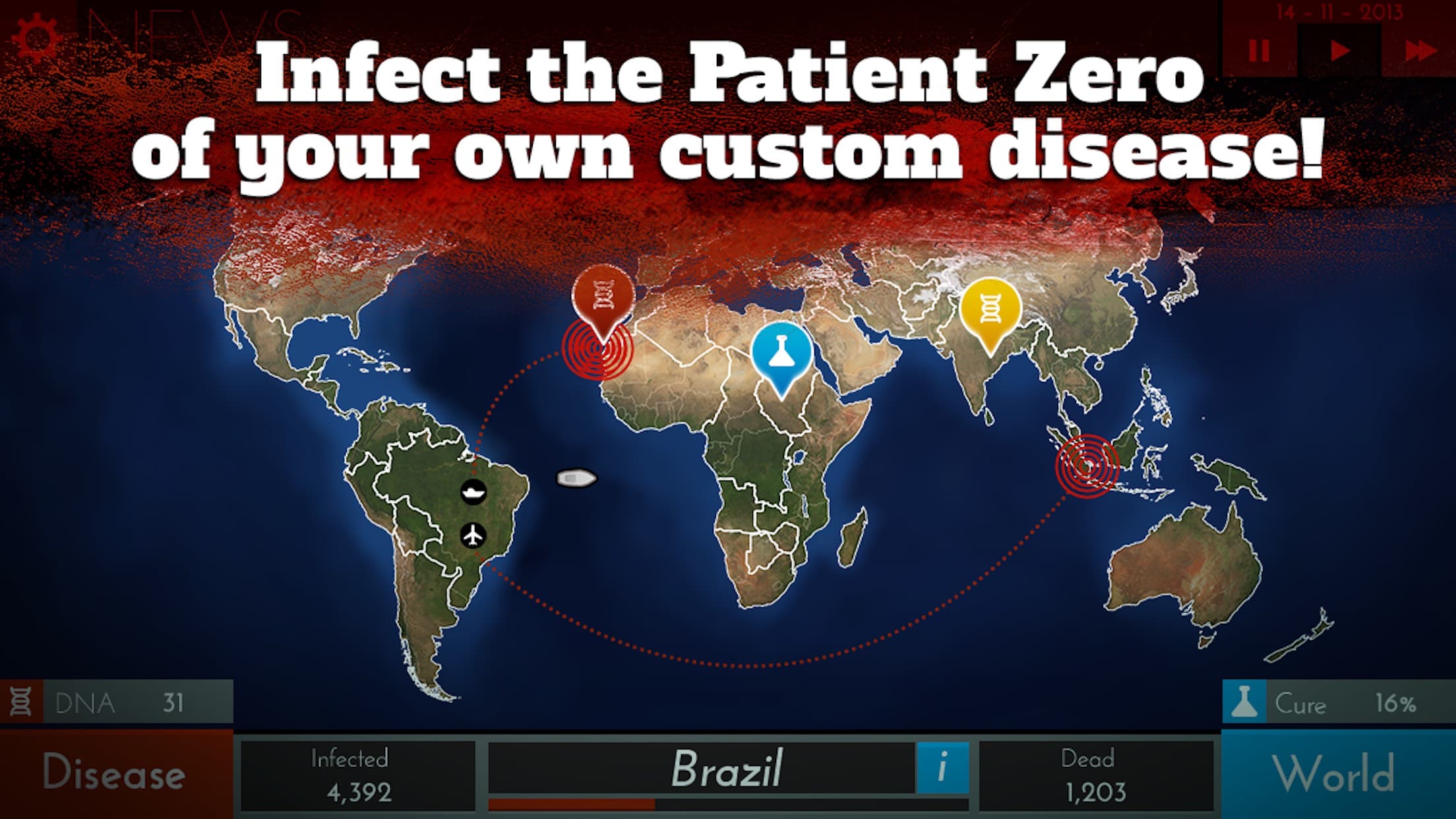 Infection Bio War screenshot 1 - screenshot