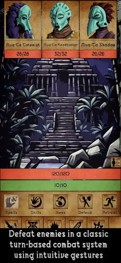 Grim Tides - Old School RPG screenshot 2 - screenshot
