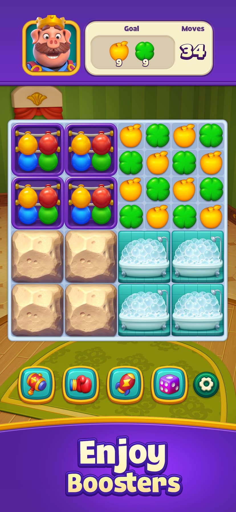 Piggy Kingdom - Match 3 Games screenshot 10 - screenshot