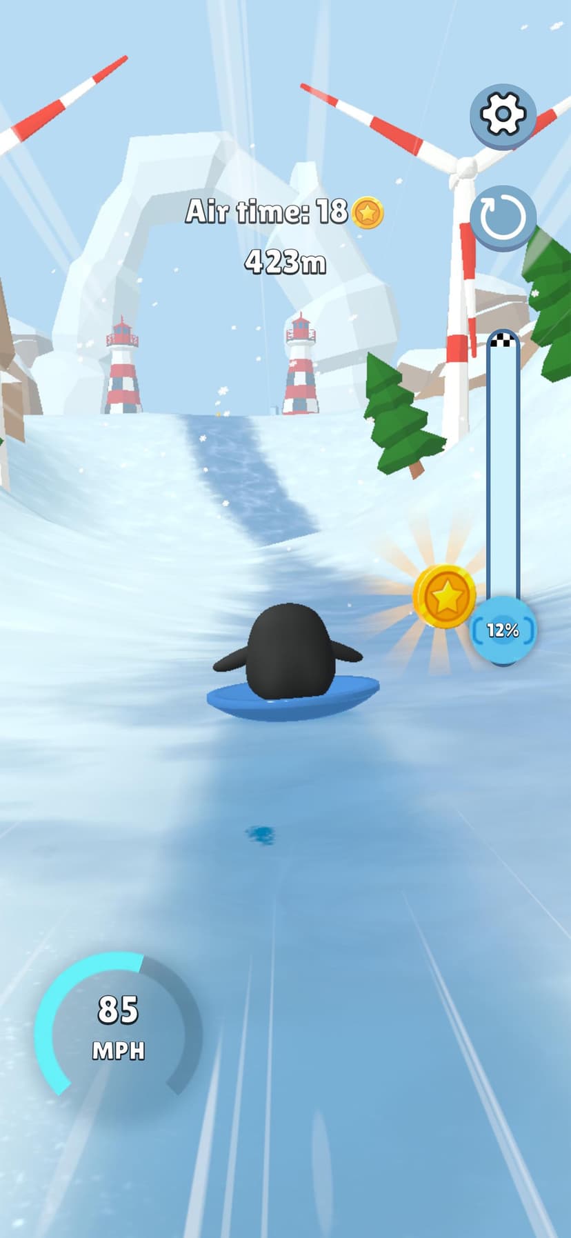 Sled Surfers screenshot 3 - screenshot
