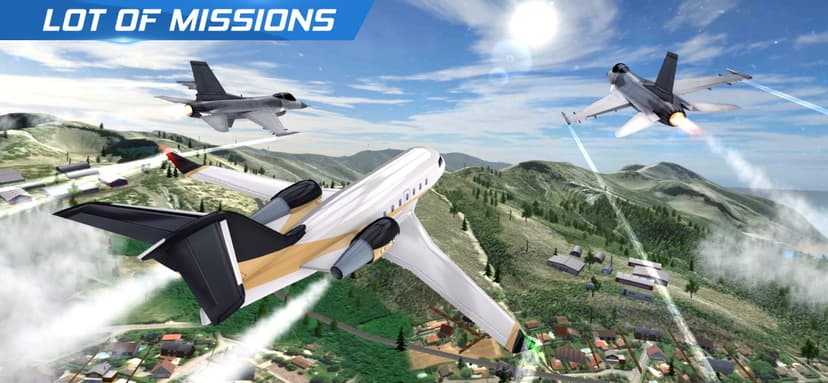 AFPS Airplane Flight Pilot Sim screenshot 2 - screenshot