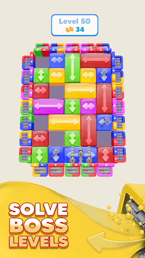 Color Blocks: Slide Puzzle 3D screenshot 2 - screenshot