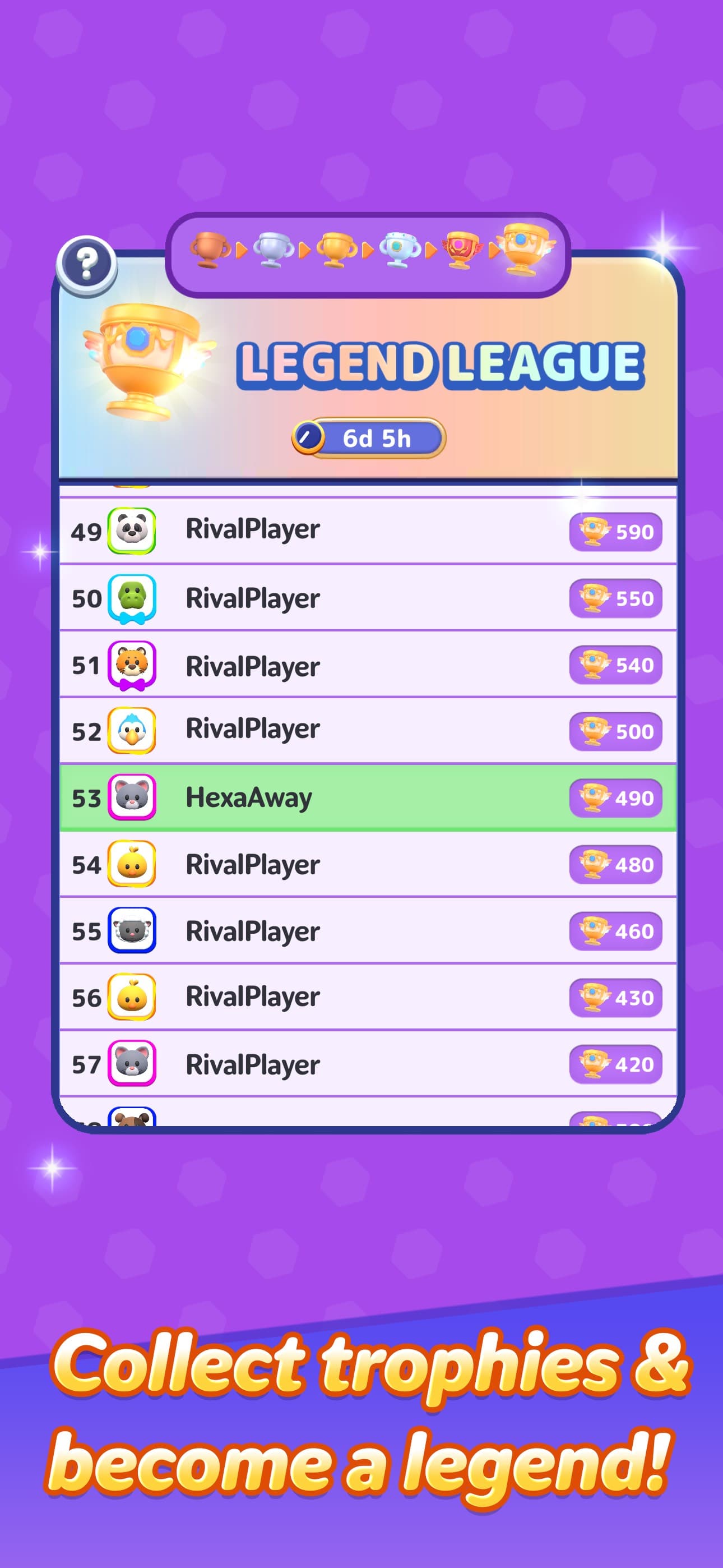 Hexa Away screenshot 5 - screenshot