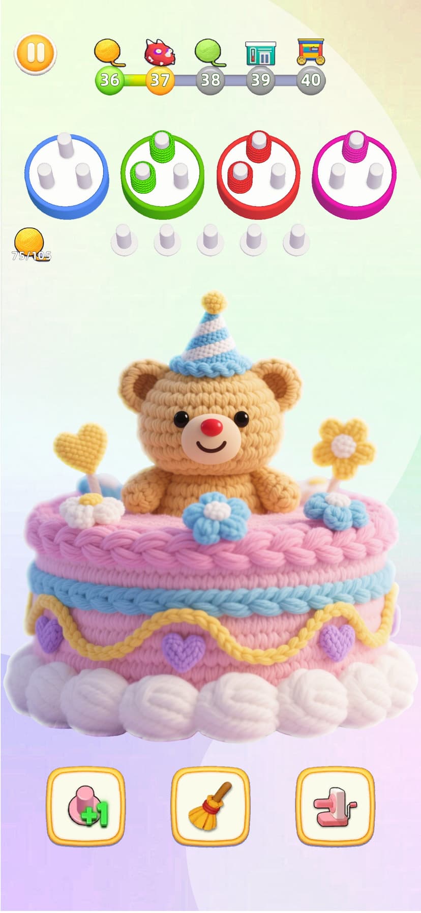Wool Craze -Yarn Color Sort 3D screenshot 5 - screenshot