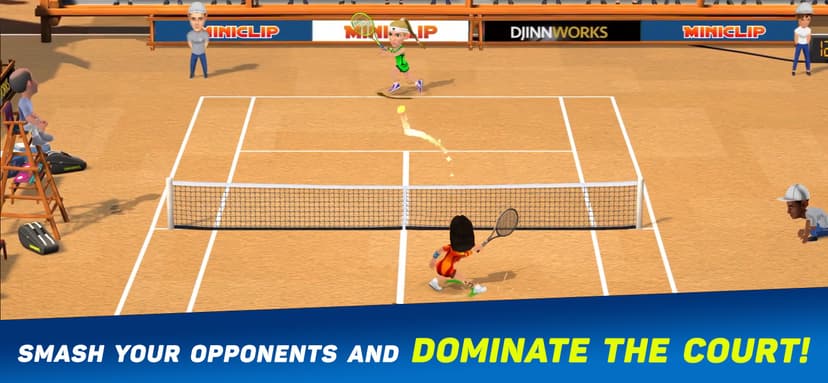 Mini Tennis: Perfect Smash screenshot 3 - screenshot