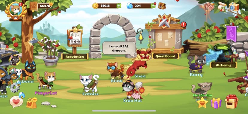Castle Cats - Idle Hero RPG screenshot 5 - screenshot