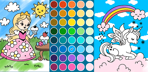 Drawing Princess Coloring Game screenshot 6 - screenshot
