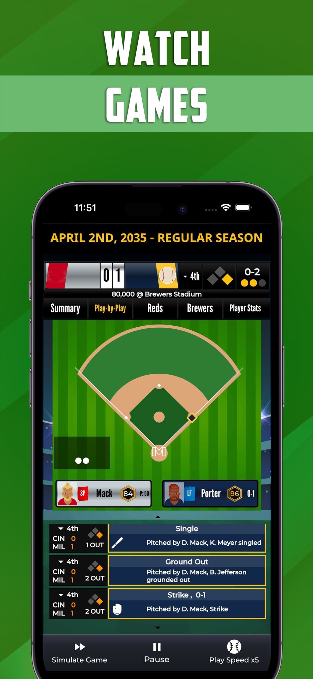 Ultimate Pro Baseball GM screenshot 4 - screenshot