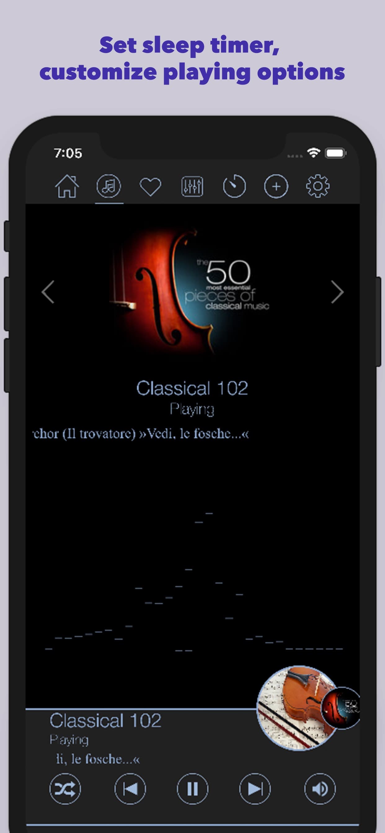 Classical Music Player  ٞ screenshot 6 - screenshot