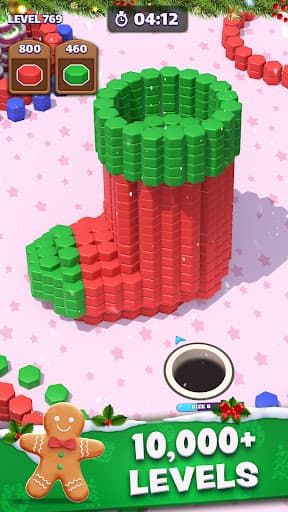 Tiles in Hole: Black Hole screenshot 2 - screenshot