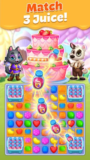 Pet Candy Puzzle-Match 3 games screenshot 4 - screenshot