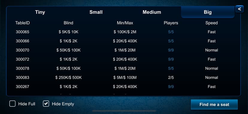 Texas Holdem Poker screenshot 5 - screenshot
