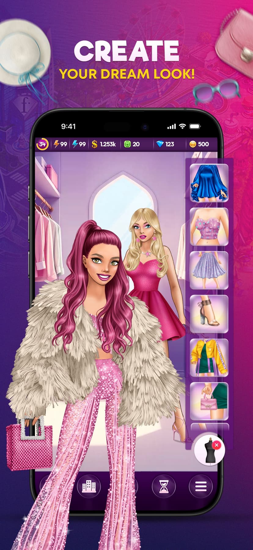 Lady Popular: Fashion Arena screenshot 1 - screenshot
