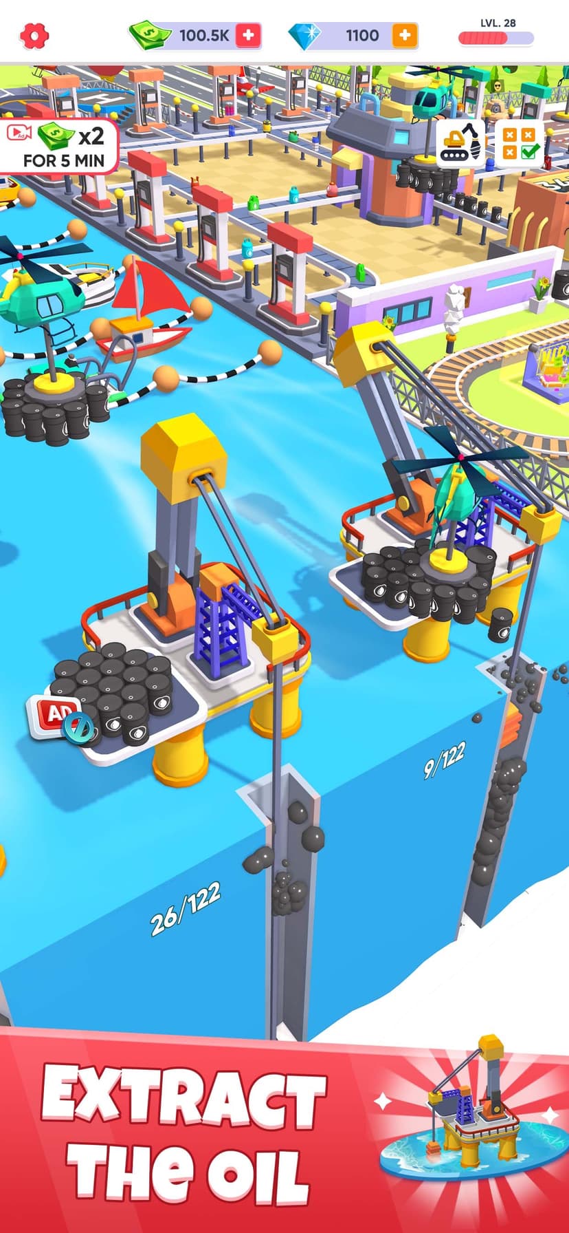 Oil Mining 3D - Petrol Factory screenshot 2 - screenshot
