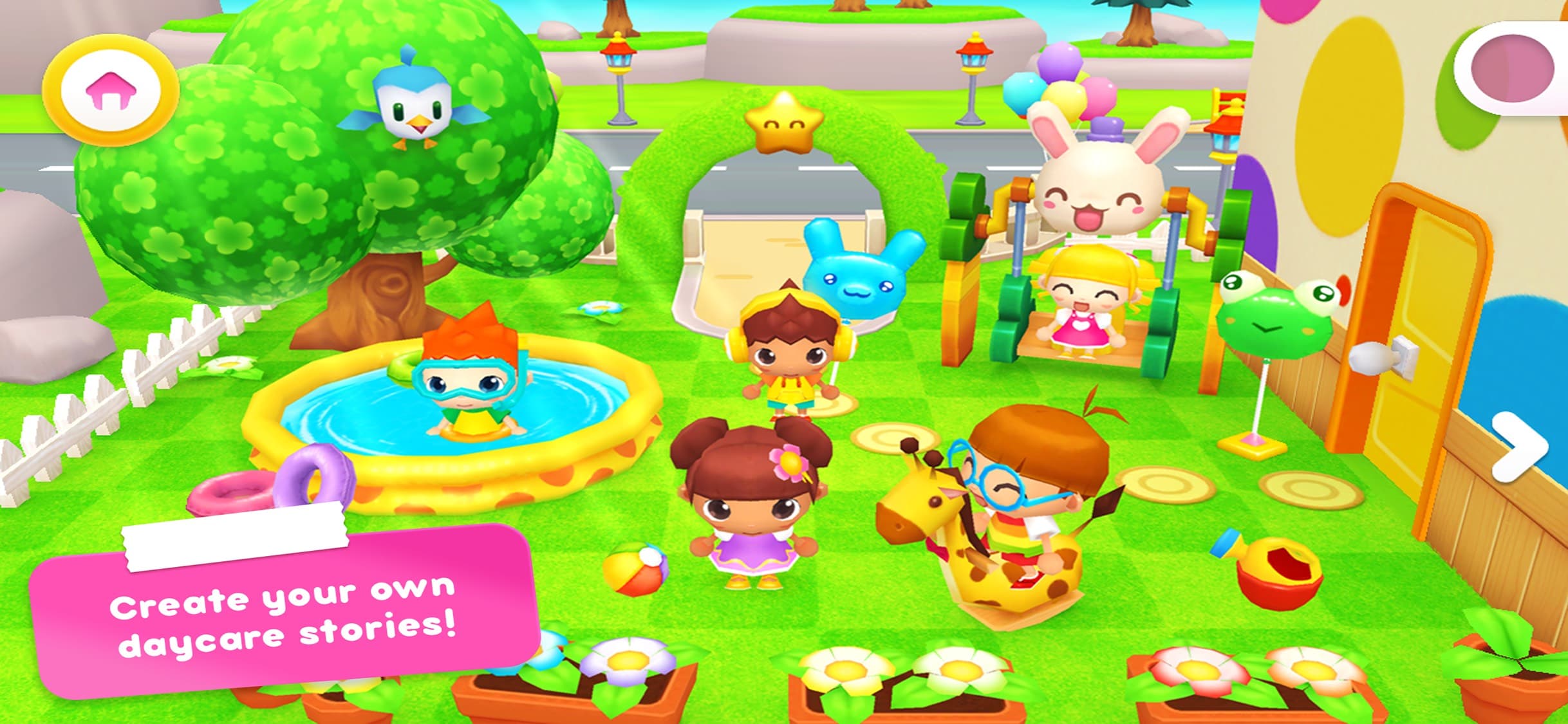 Happy Daycare Stories screenshot 1 - screenshot
