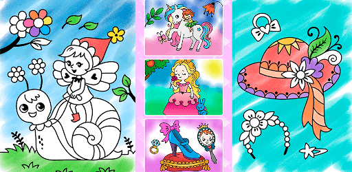 Drawing Princess Coloring Game screenshot 8 - screenshot