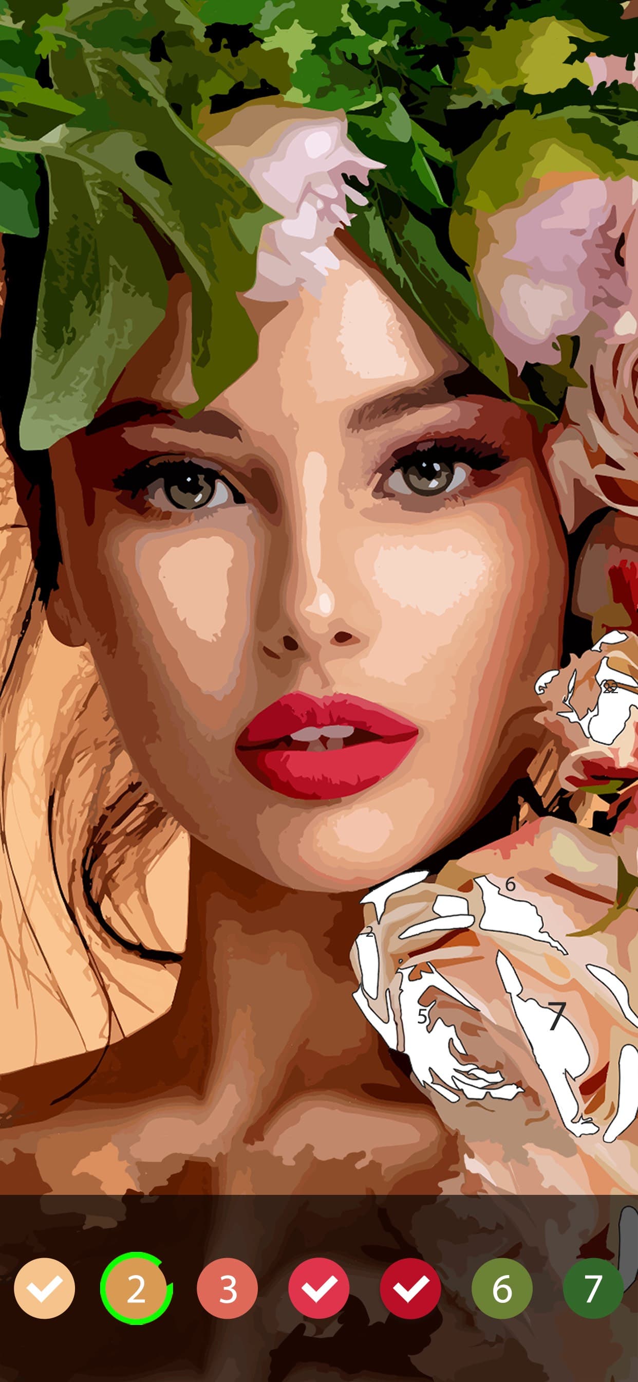 ColorPlanet® Oil Painting game screenshot 4 - screenshot