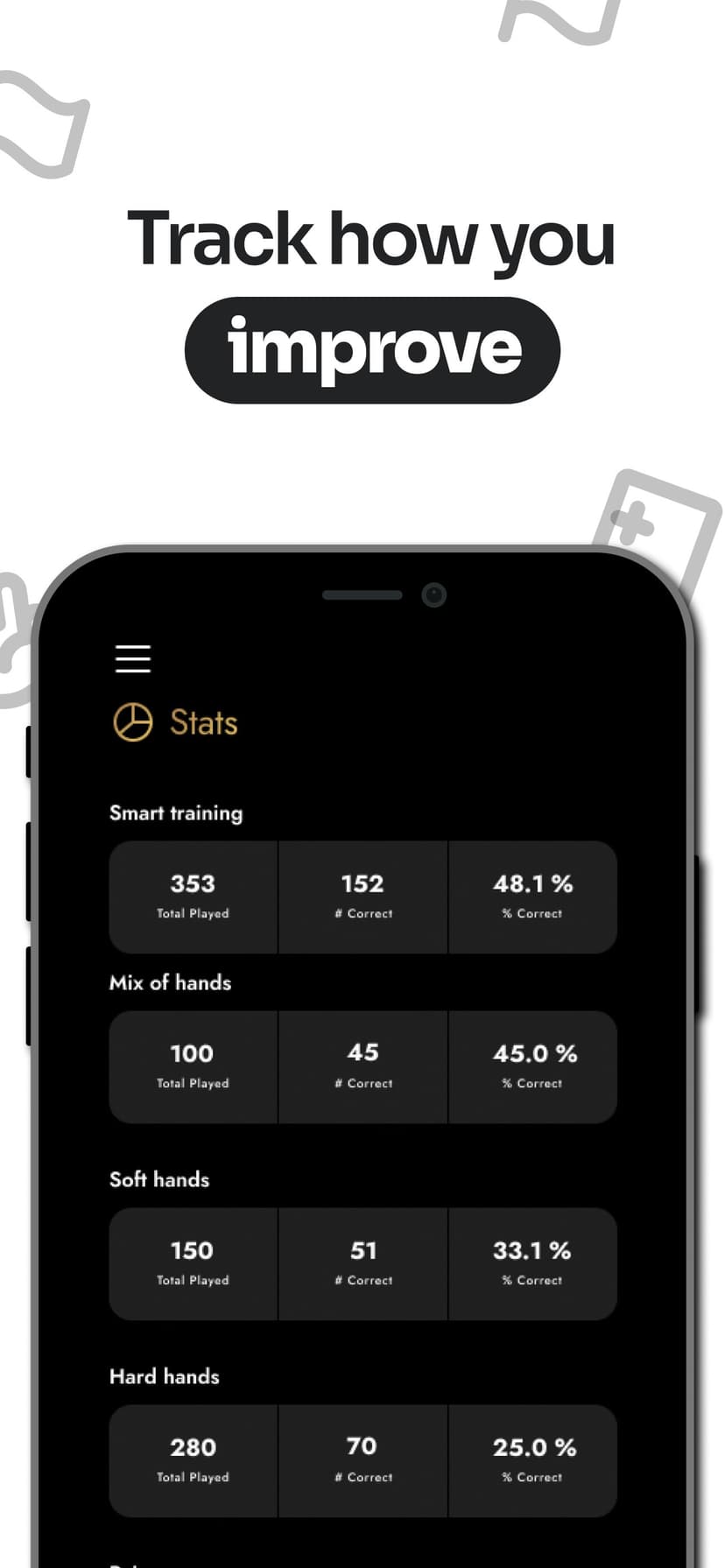 Blackjack Trainer Card Counter screenshot 5 - screenshot