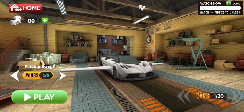 Flying Car Games: Flight Sim screenshot 1 - screenshot