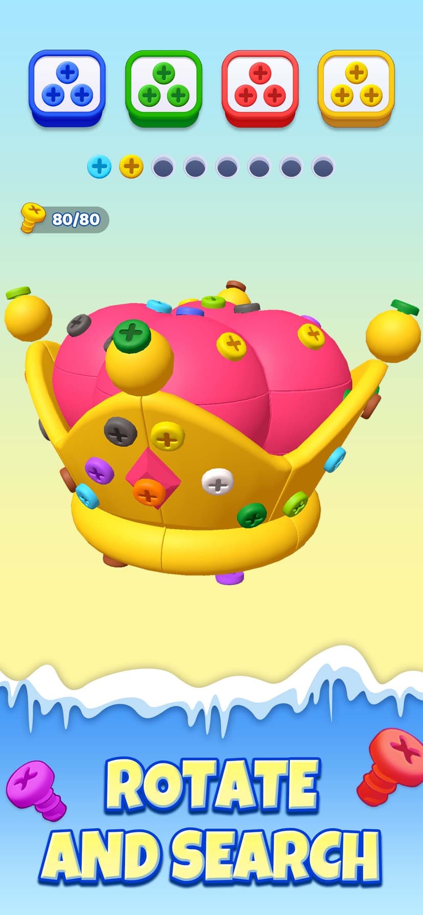 Unscrew Frenzy 3D screenshot 3 - screenshot
