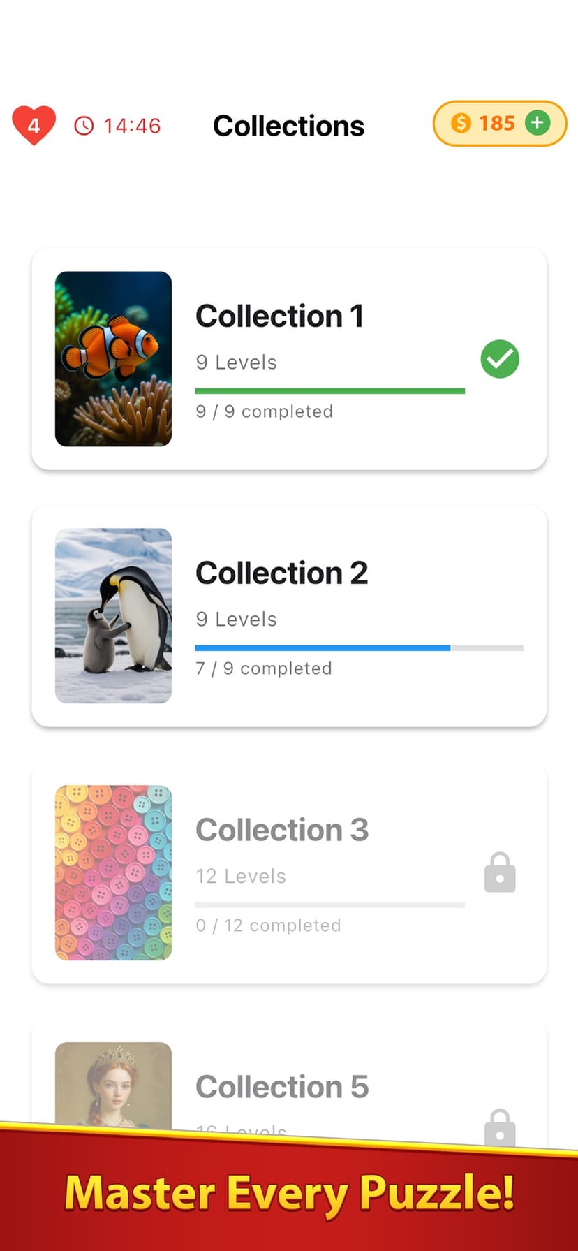 Jigsaw Art Puzzle Solitaire screenshot 6 - screenshot