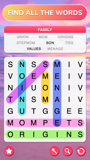 Word Search - Word Puzzle Game screenshot 1 - screenshot