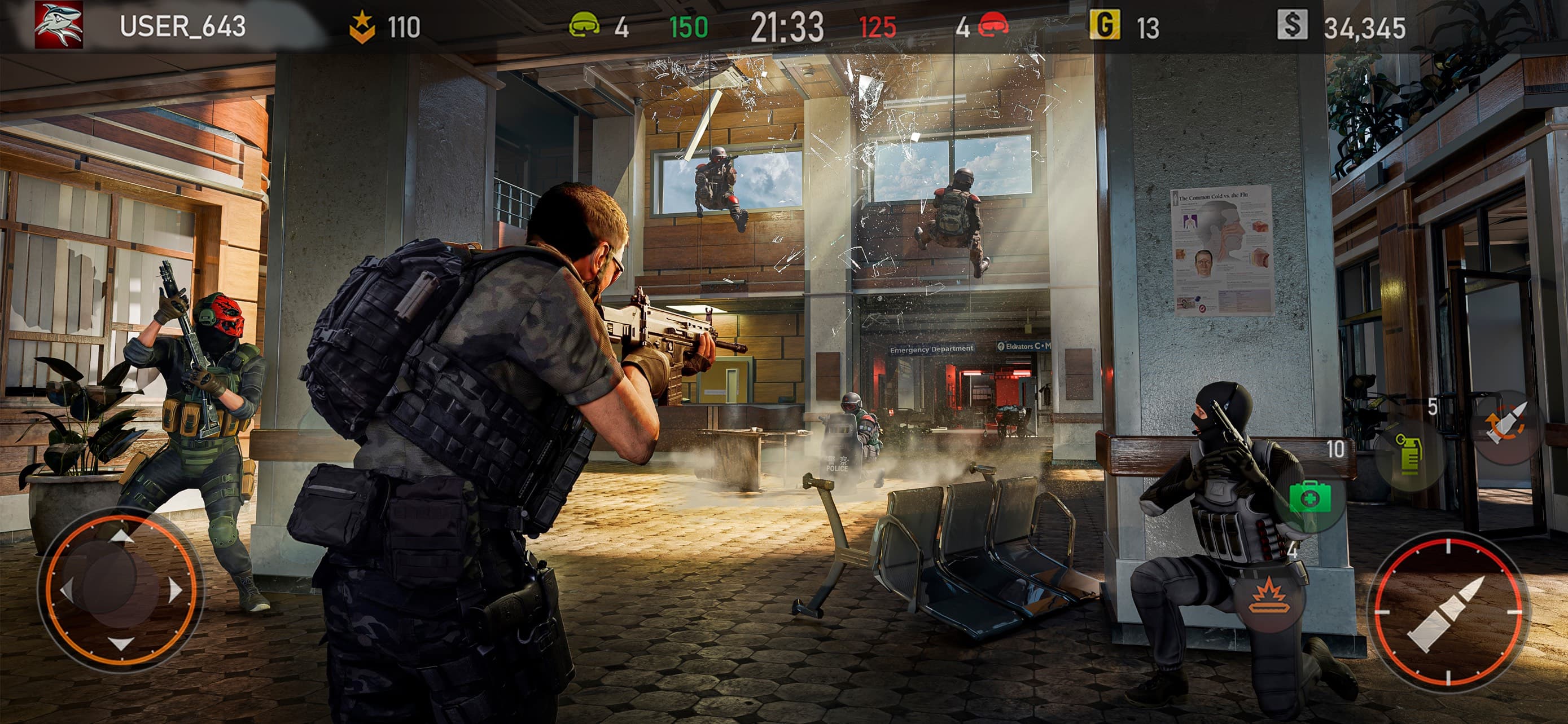 Code Of War 2: Gun shooter FPS screenshot 1 - screenshot
