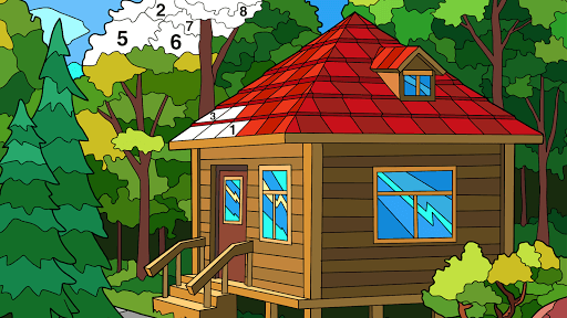 Coloring Book: Color by Number screenshot 8 - screenshot