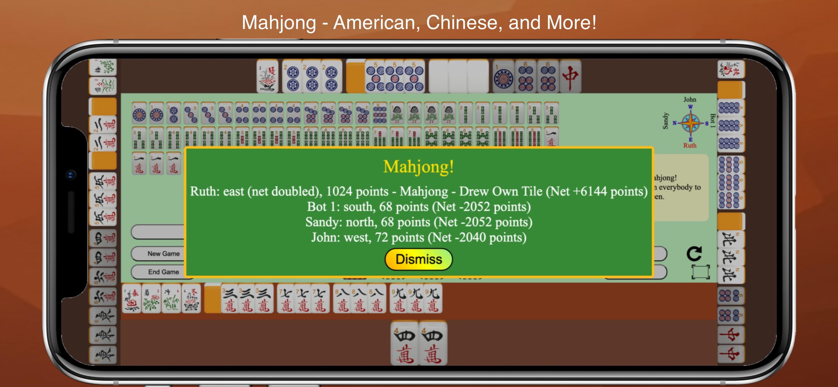 Mahjong 4 Friends screenshot 1 - screenshot
