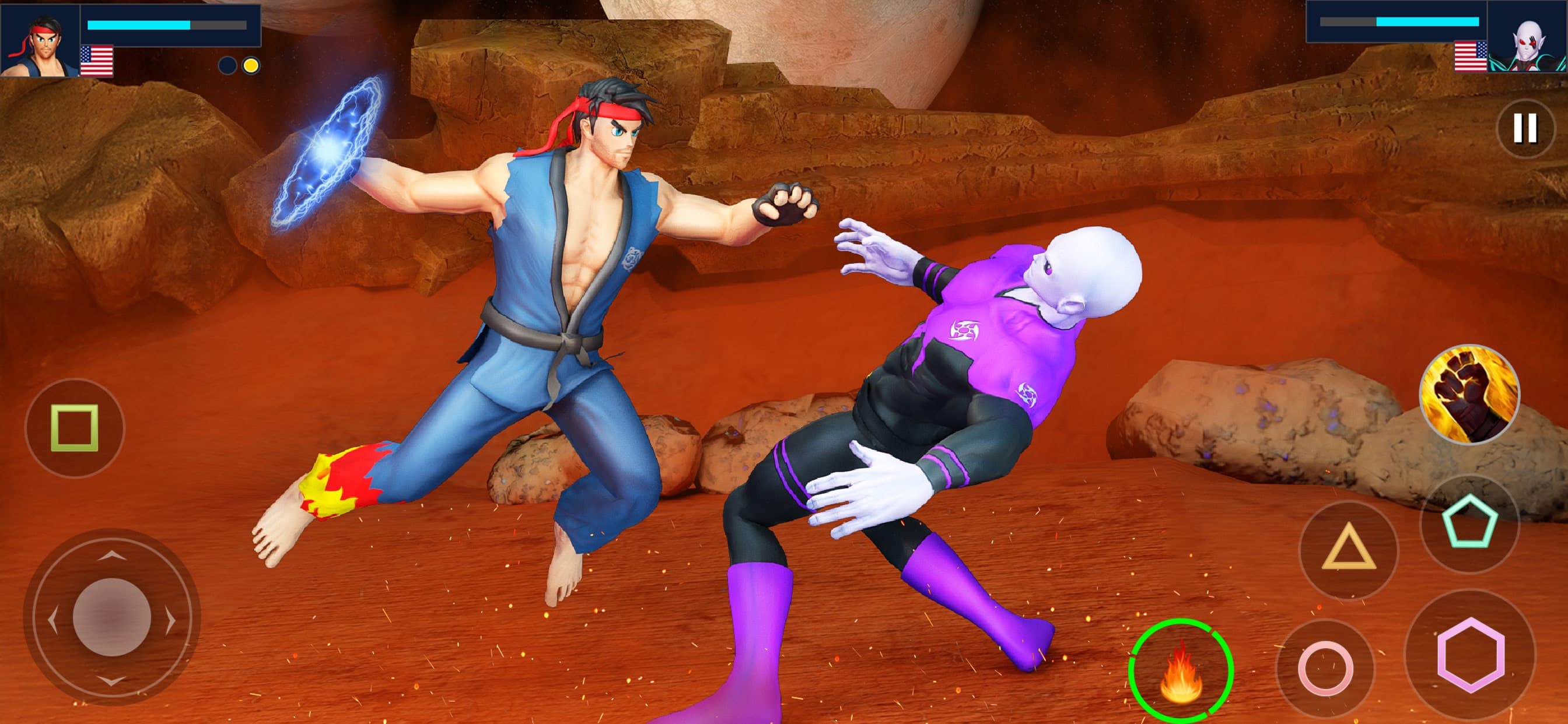 Anime Battle 3D Fighting Games screenshot 5 - screenshot