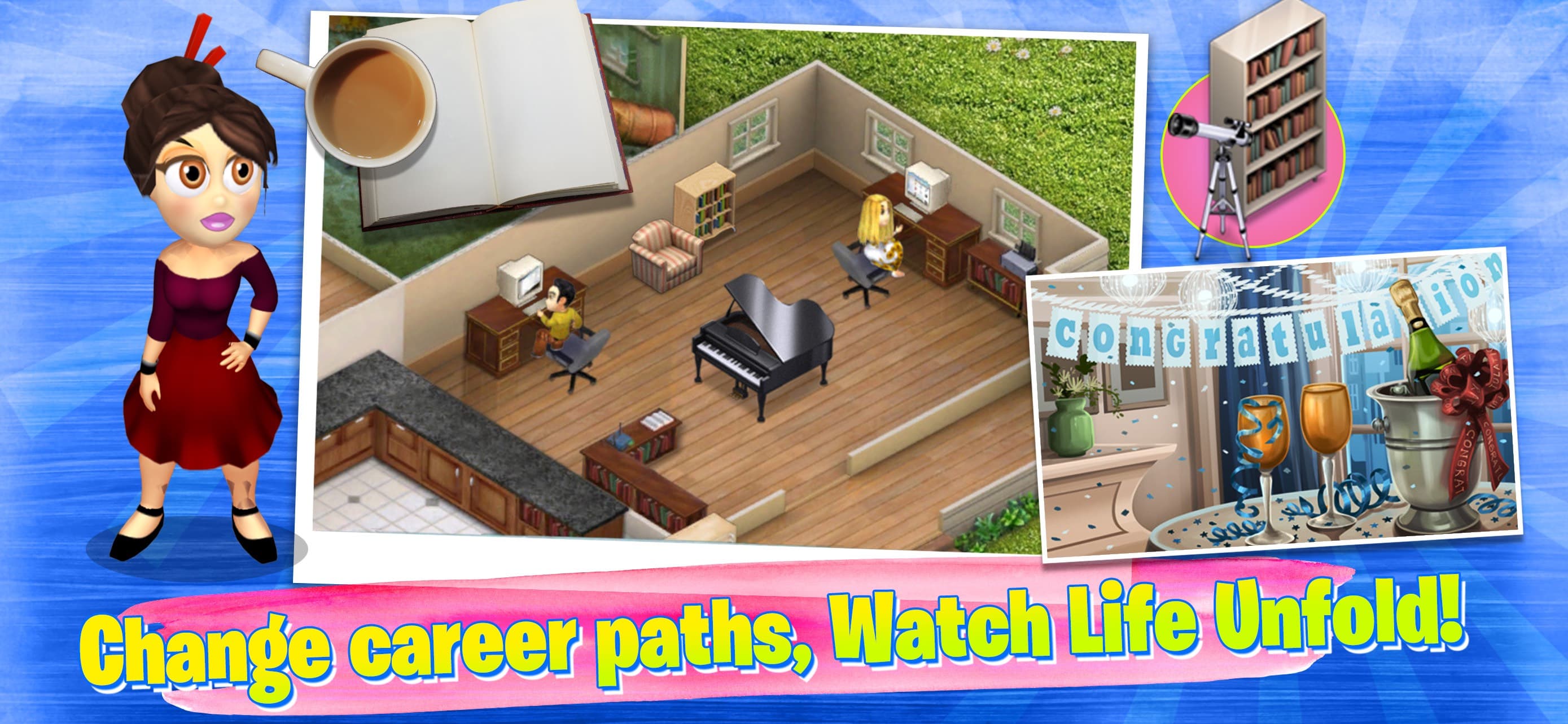 Virtual Families 2 Dream House screenshot 5 - screenshot