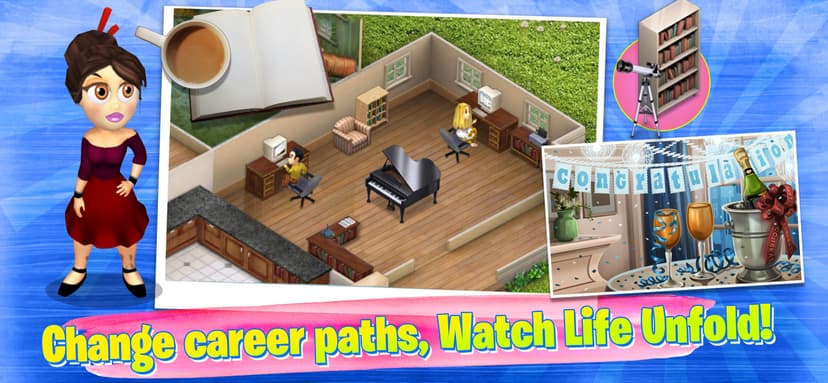 Virtual Families 2 Dream House screenshot 5 - screenshot