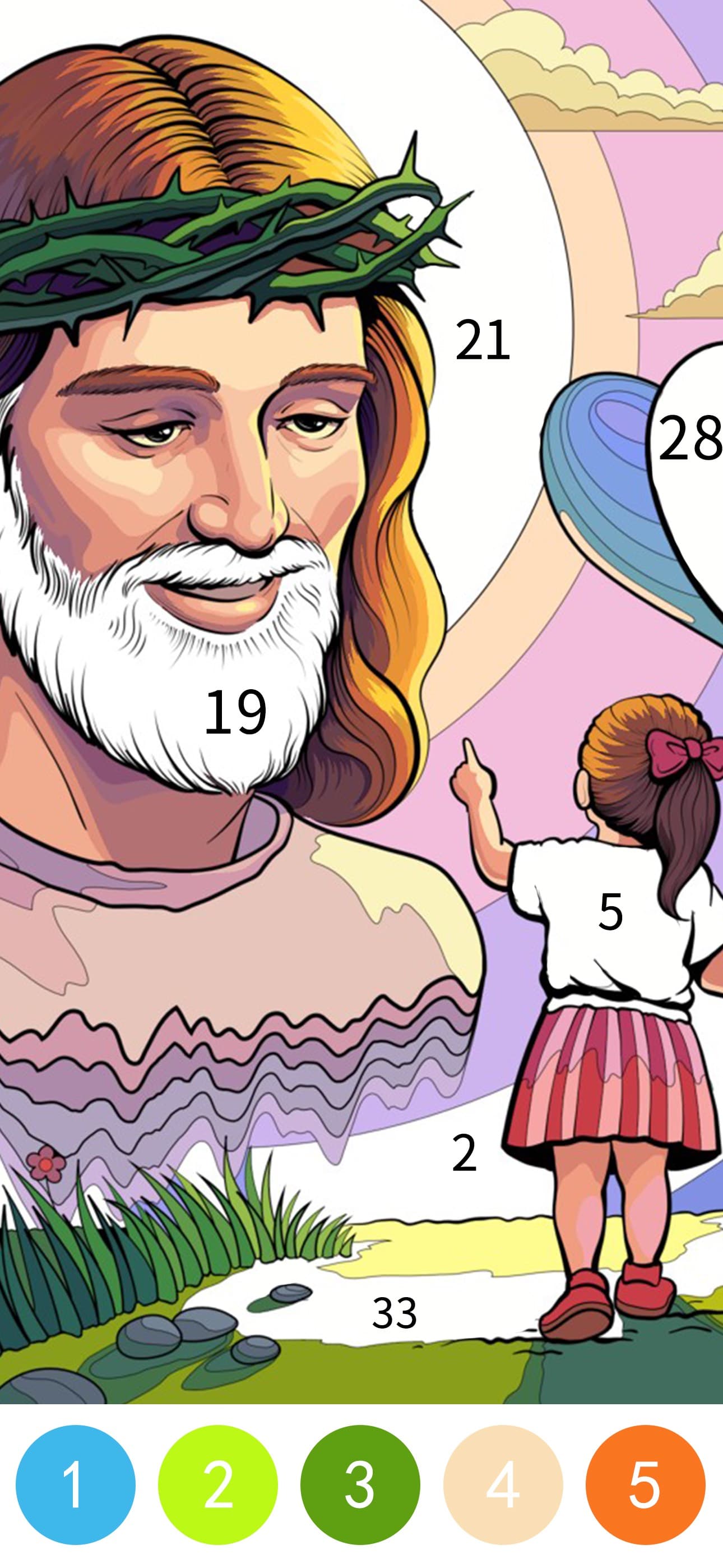 Hallow Color Paint By Number screenshot 3 - screenshot