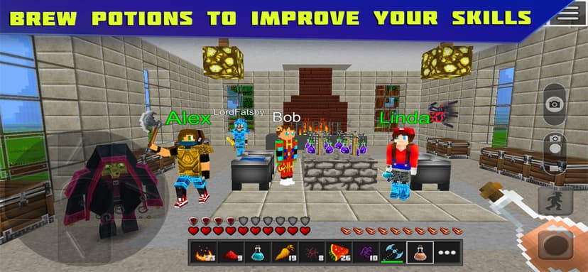 Planet of Cubes Craft and Mine screenshot 5 - screenshot
