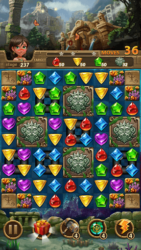Jewels Atlantis: Puzzle game screenshot 6 - screenshot