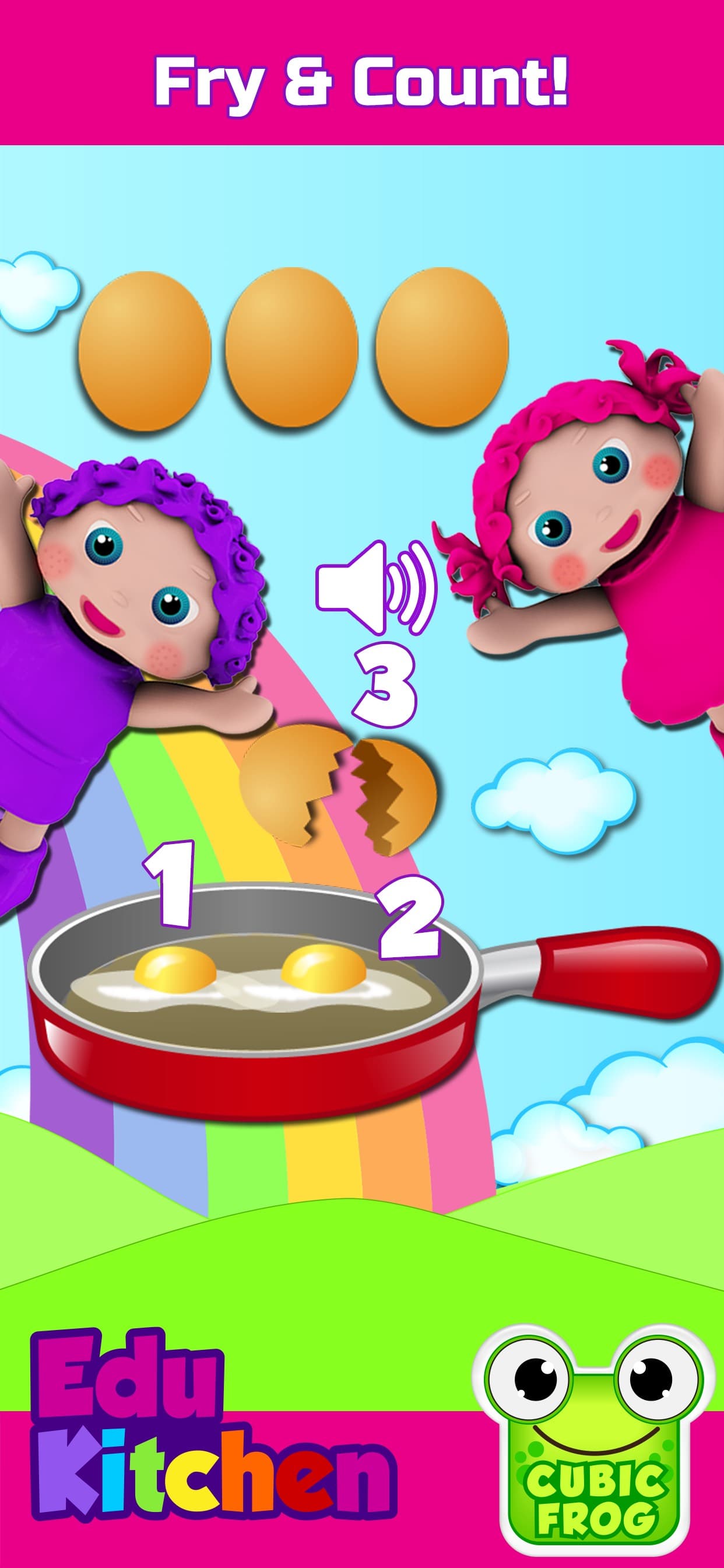 EduKitchen-Toddlers Food Games screenshot 1 - screenshot