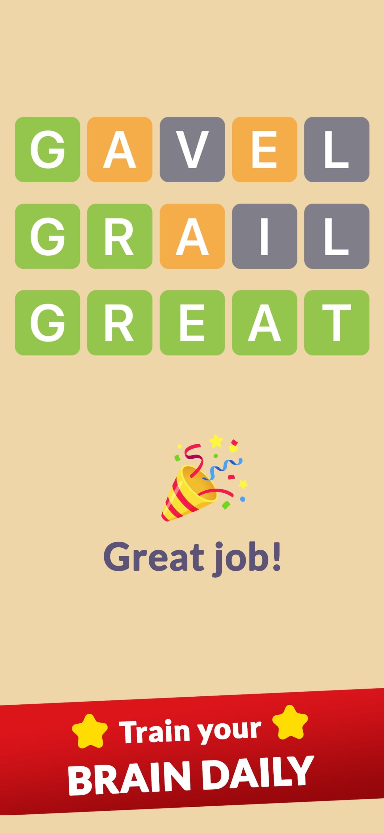 Word guess: A daily word game screenshot 2 - screenshot