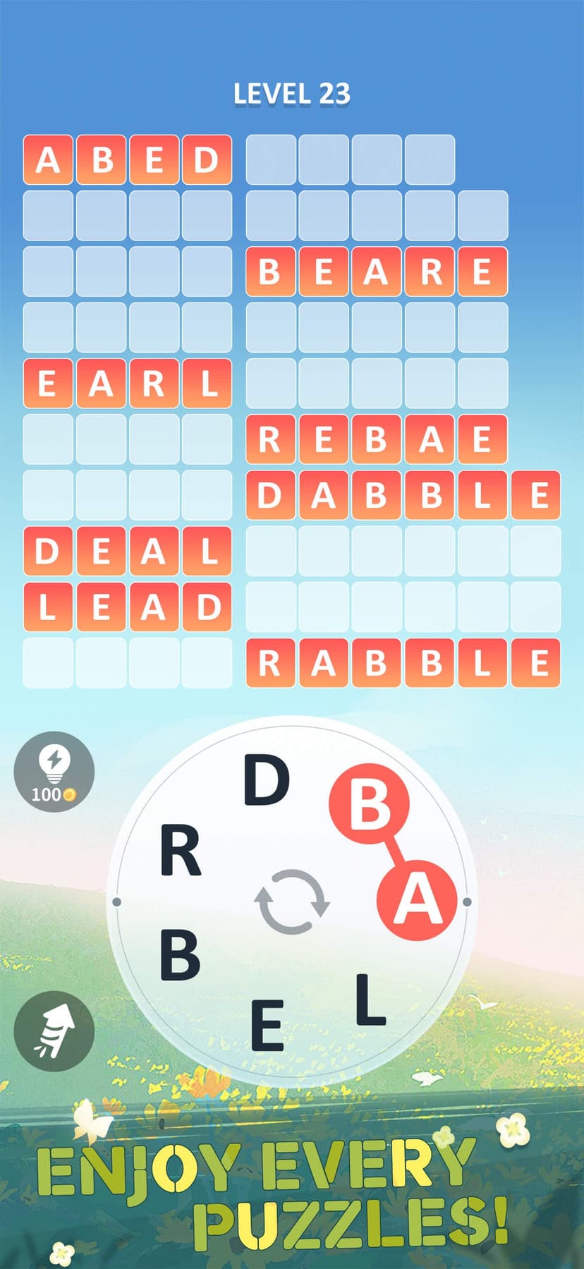 Serene Word Puzzle screenshot 1 - screenshot