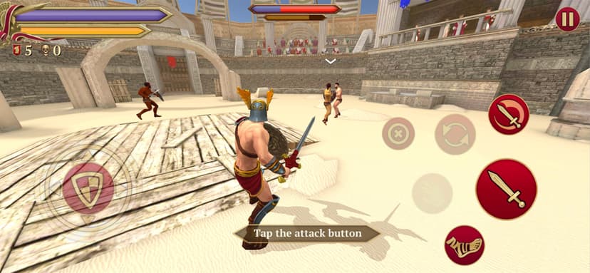 Gladiator Glory: PvP Battle screenshot 2 - screenshot