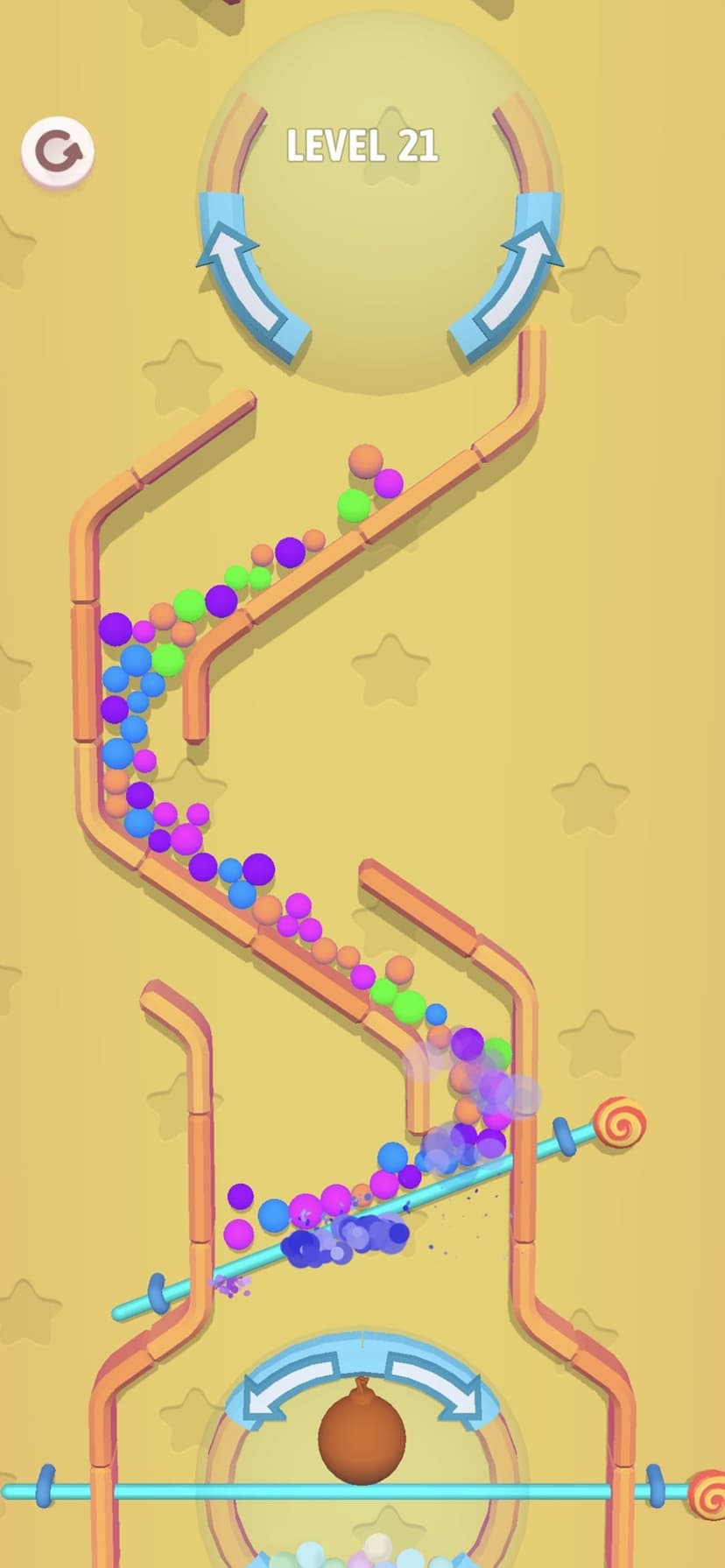 Garden balls: Maze puzzle game screenshot 1 - screenshot