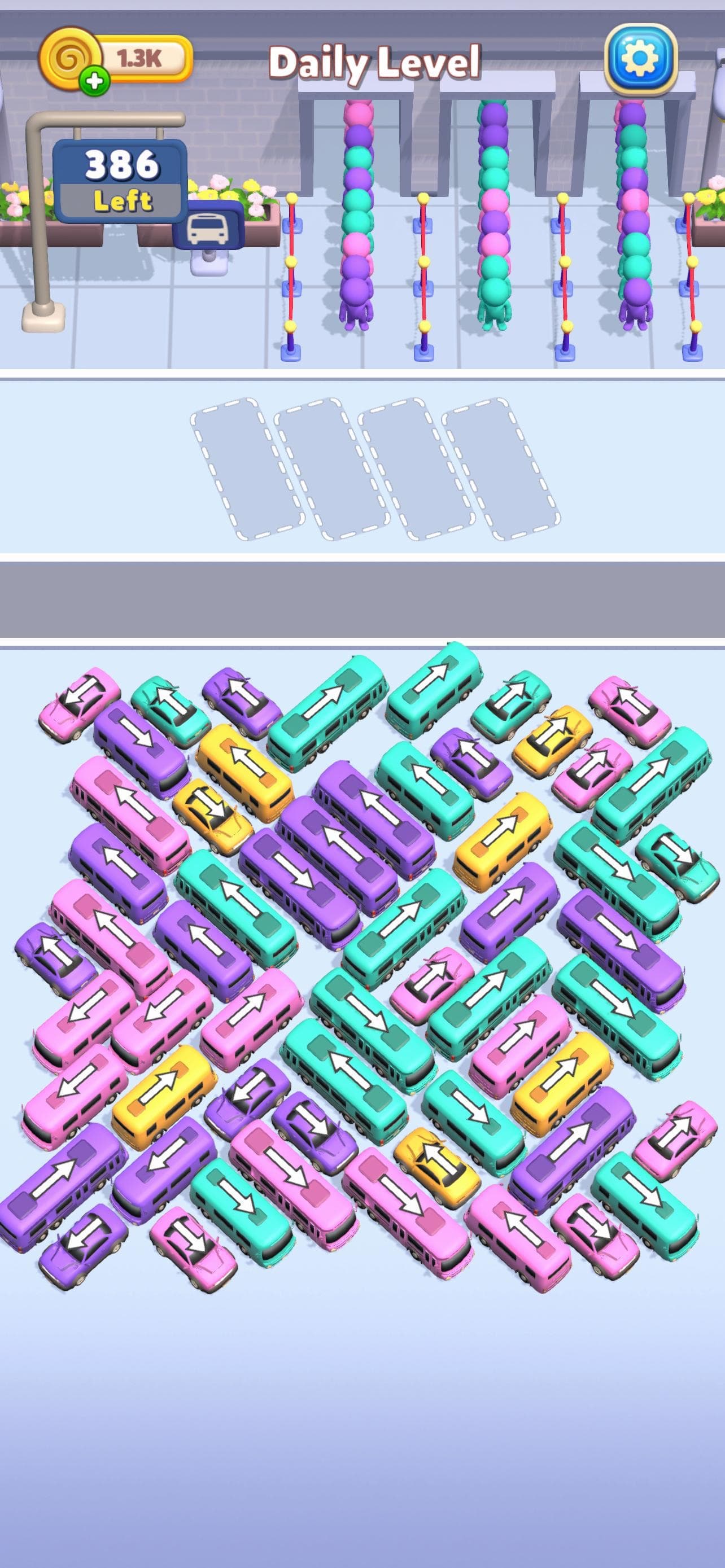 Bus Mania - Car Parking Jam screenshot 1 - screenshot